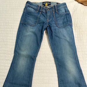 Lucky brand - flare jeans 0/25, professionally hemmed in store